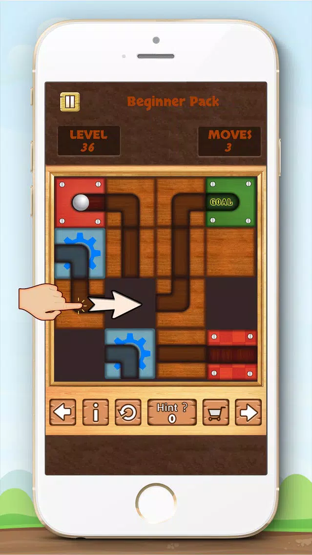 Unroll Ball to Unblock The Ball Screenshots
