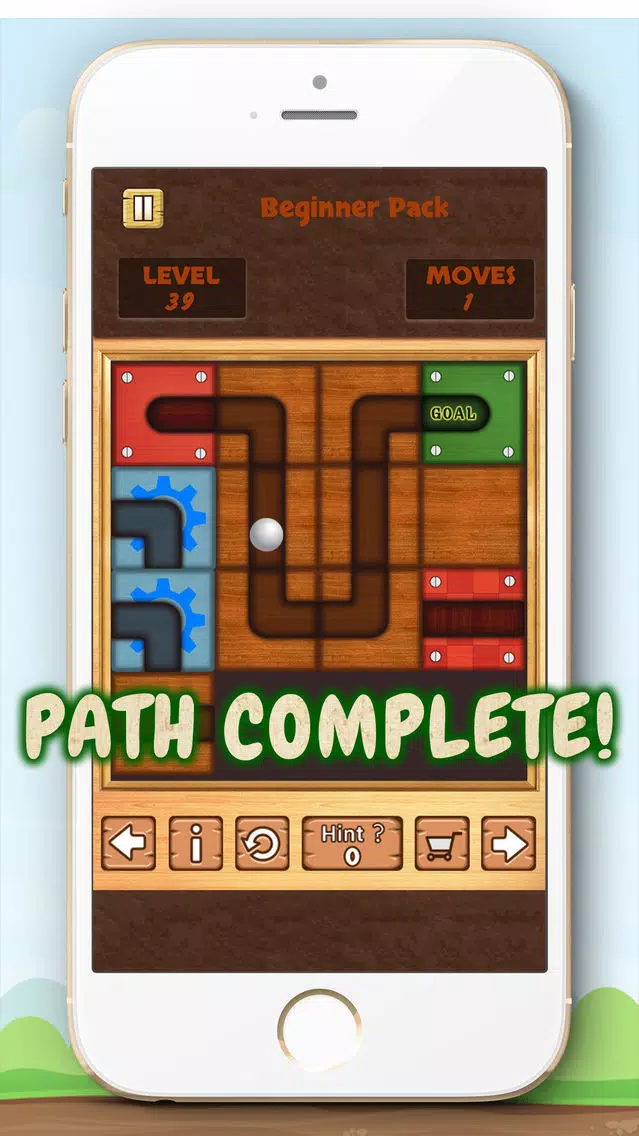 Unroll Ball to Unblock The Ball Screenshots