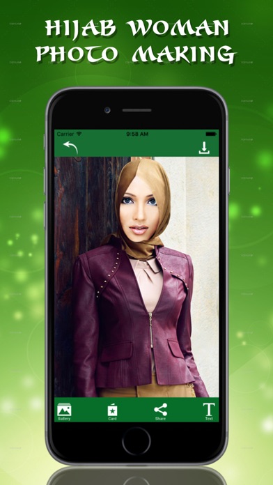 Скриншоты Hijab Woman Photo Montage Deluxe-Muslim Woman Drsess
