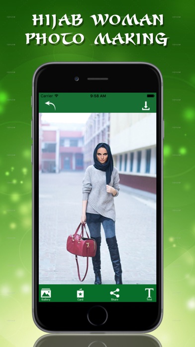 Скриншоты Hijab Woman Photo Montage Deluxe-Muslim Woman Drsess