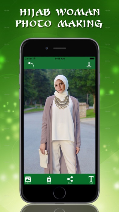 Скриншоты Hijab Woman Photo Montage Deluxe-Muslim Woman Drsess