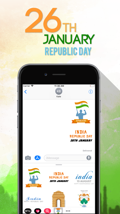 Republic Day Stickers Screenshots