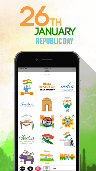 Republic Day Stickers Screenshots
