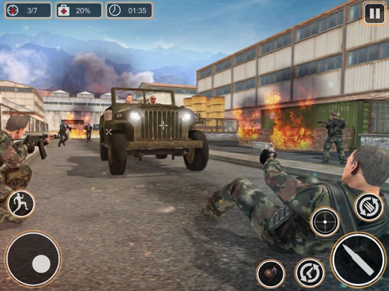 Tangkapan skrin Modern Black Ops Fire Mission iPad 