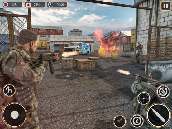 Tangkapan skrin Modern Black Ops Fire Mission iPad 
