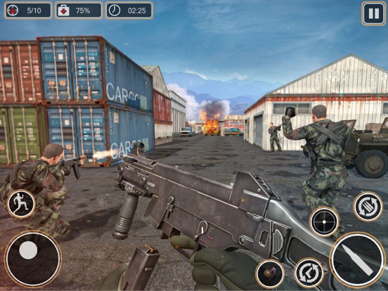 Tangkapan skrin Modern Black Ops Fire Mission iPad 