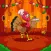Street Chicken Chick Stickers