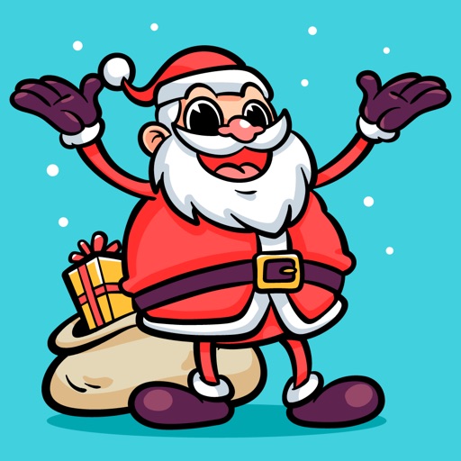Santa Claus Stickers Pack! Santa Claus Stickers Pack!