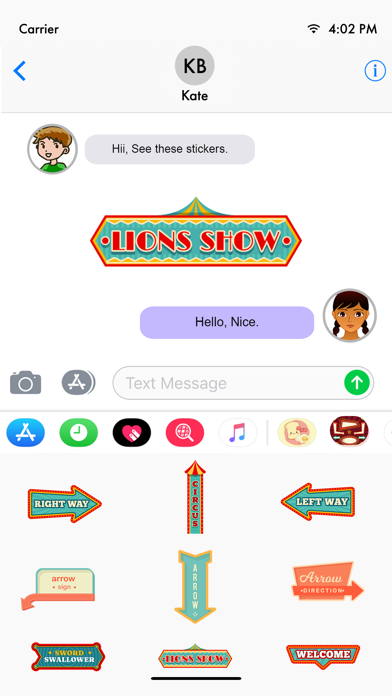 Stage Direction-Static Sticker Screenshots