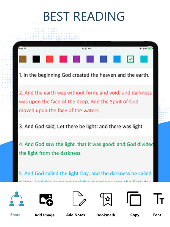 Holy Catholic Bible゜ iPad Screenshots