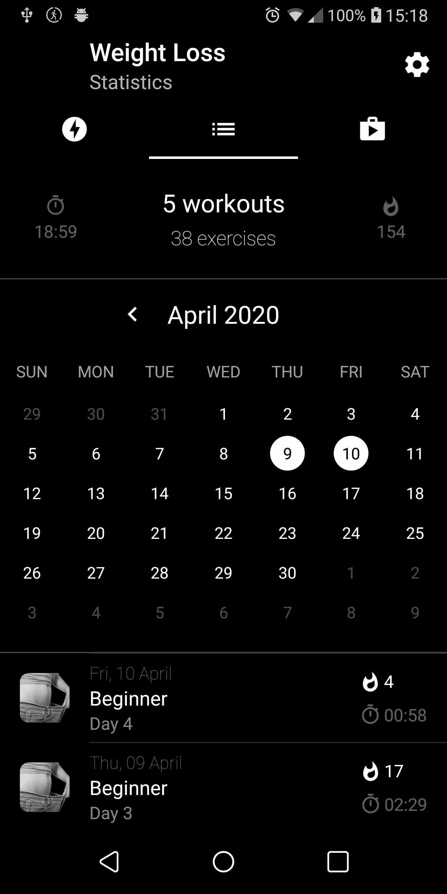 Lose Weight at Home in 30 Days Screenshots