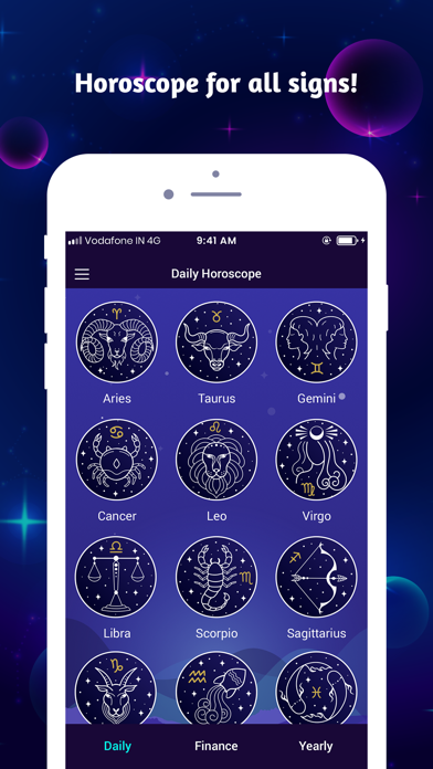 Daily Horoscope & Prediction Screenshots
