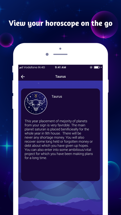 Daily Horoscope & Prediction Screenshots