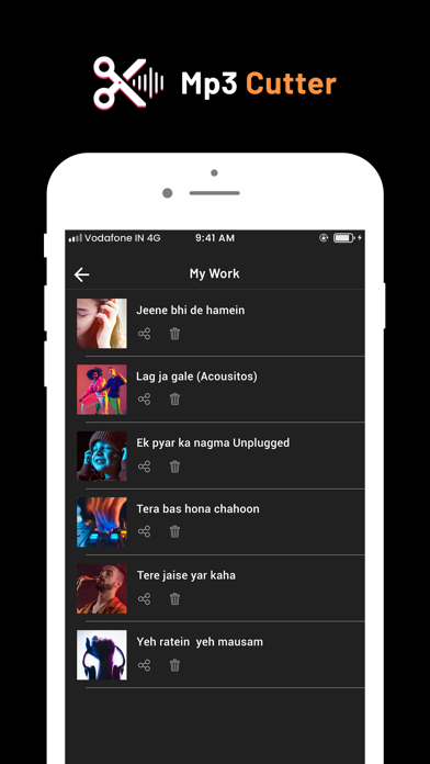 MP3 Cutter : Merge Music Screenshots