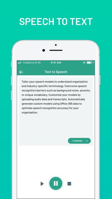 Capturas de tela do Text To Speech : Voice Memo