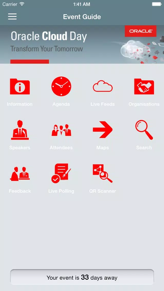 Oracle Cloud Day ZA Screenshots