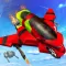 Futuristic Robot Wars: Flying Motorcycle Fight