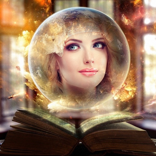 Magic Crystal Ball Photo Frame Magic Crystal Ball Photo Frame