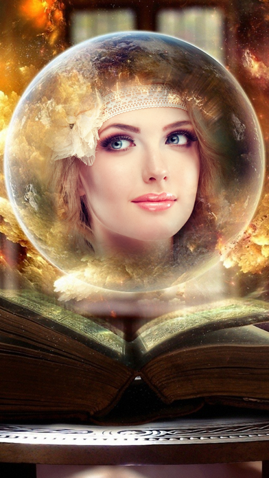Magic Crystal Ball Photo Frame Screenshots