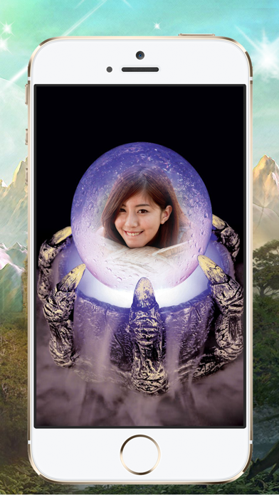 Magic Crystal Ball Photo Frame Screenshots