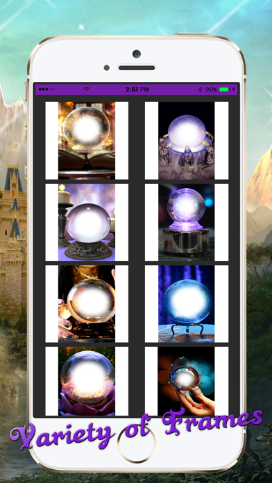 Magic Crystal Ball Photo Frame Screenshots