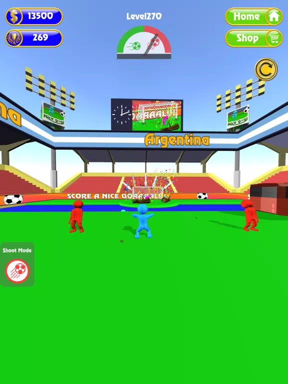 Capturas de pantalla de Nice Goal iPad 