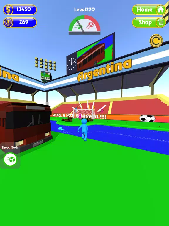 Capturas de pantalla de Nice Goal iPad 