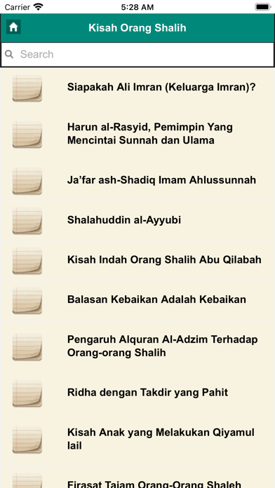 Kisah Muslim Offline Screenshots