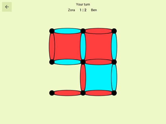 Dots and Boxes Online iPad Screenshots