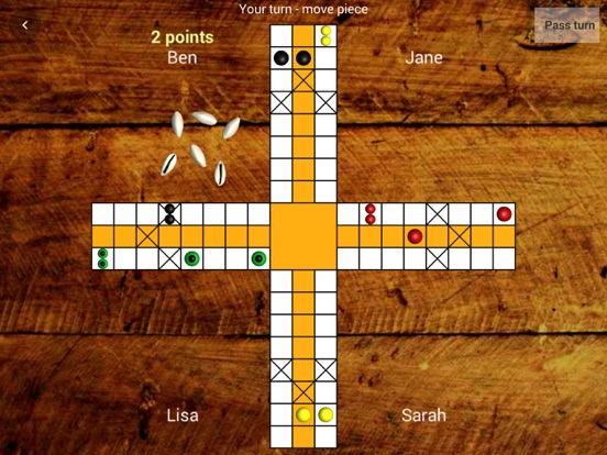 Pachisi Multiplayer iPad Screenshots
