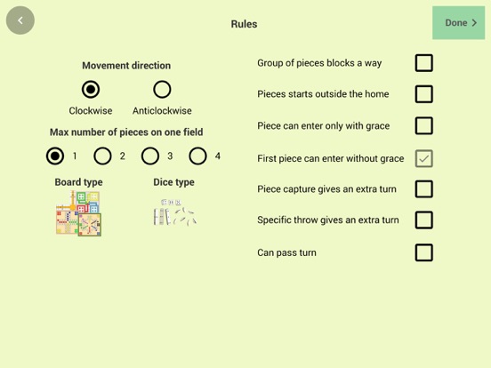 Pachisi Multiplayer iPad Screenshots