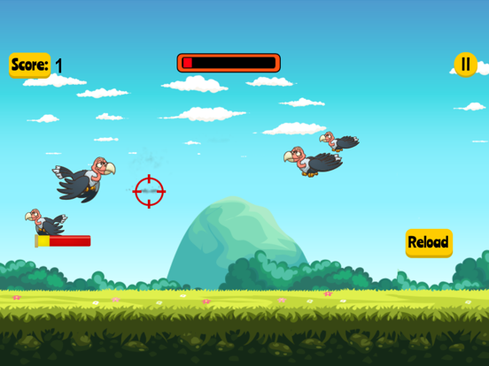 Zrzuty ekranu Birds Shooter - Sniper Shooting Fun Games for Free iPad 