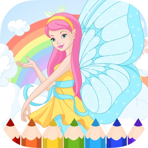 Fairy Coloring Book - Painting Game for Kids Fairy Coloring Book - Painting Game for Kids