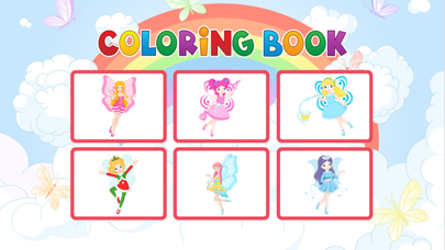 Fairy Coloring Book - Painting Game for Kids Screenshots