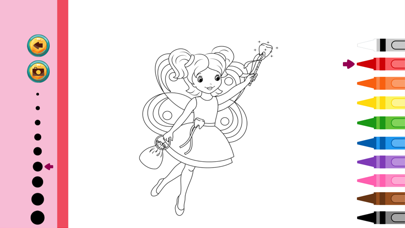 Fairy Coloring Book - Painting Game for Kids Screenshots