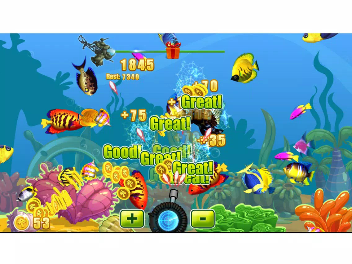 Fish Shooter Joy ~ Fishing Hunter Ocean Adventure iPad Screenshots