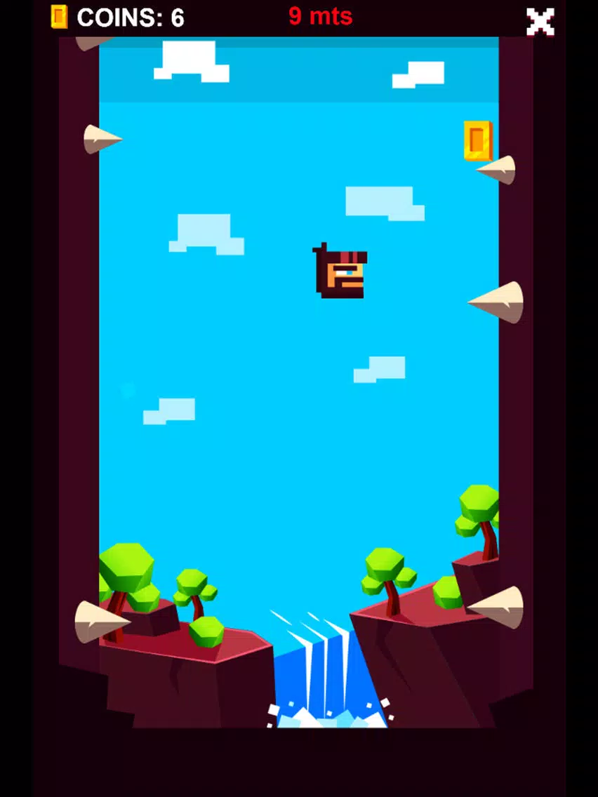 Zrzuty ekranu Mr Maga Jumper - Don't Jump Touch The Spikes Game iPad 