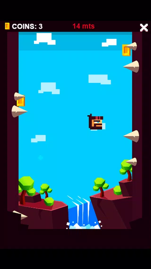 Zrzuty ekranu Mr Maga Jumper - Don't Jump Touch The Spikes Game