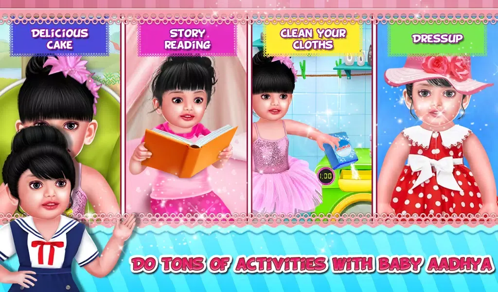 Aadhya's Daily Routine Games Screenshots