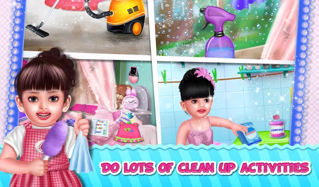 Aadhya's Daily Routine Games Screenshots