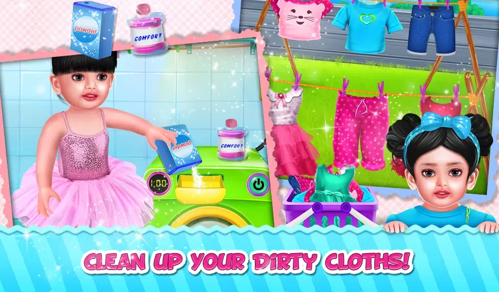 Aadhya's Daily Routine Games Screenshots