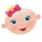 Baby cry laugh and sing sounds