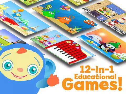 Play Time! Educational Games for Kids: Puzzles, Shapes, Music, and more! iPad Screenshots