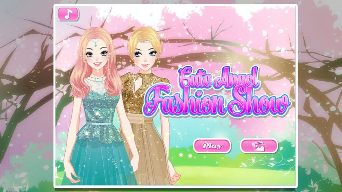 ภาพหน้าจอของ Cute Angel Fashion Show