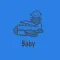 Baby hand drawn 300+ stickers