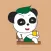 Cute Baby Panda Stickers