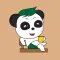 Cute Baby Panda Stickers