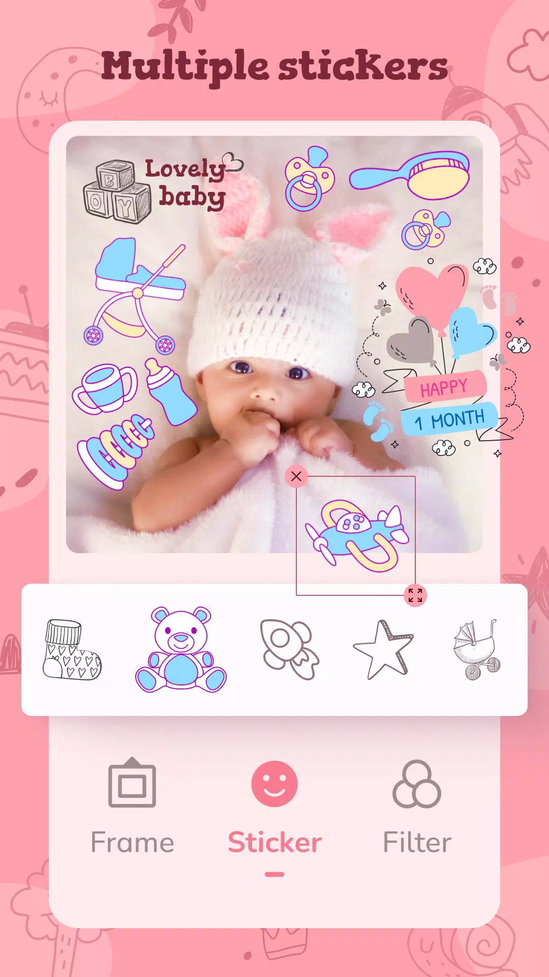Baby Photo - Baby Story Screenshots
