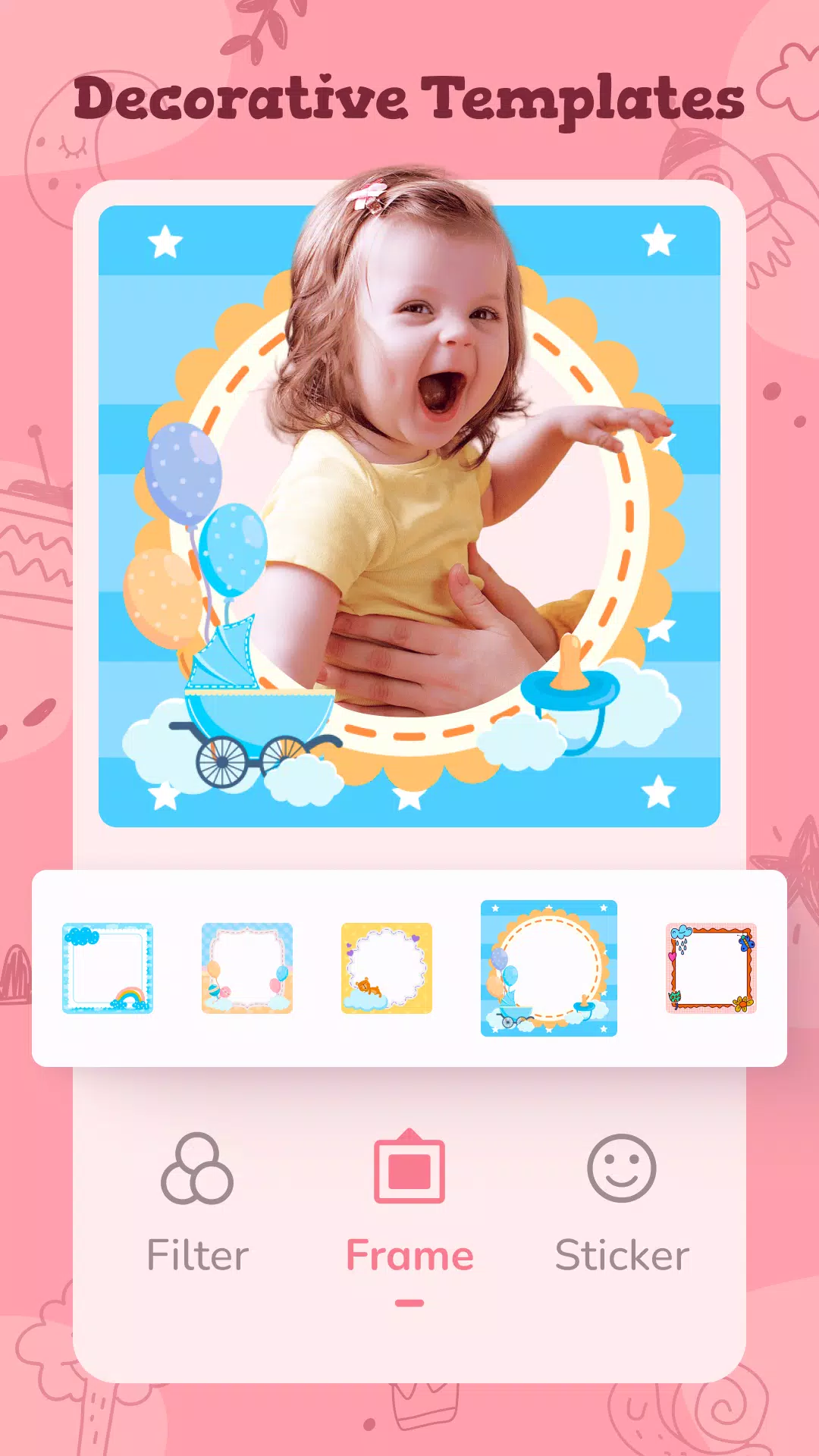 Baby Photo - Baby Story Screenshots