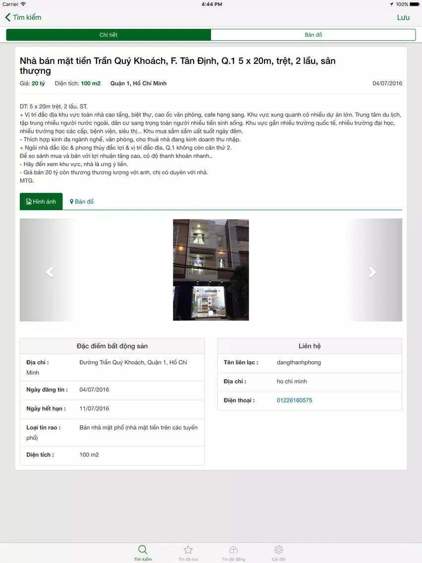 Nhà Đất Bạch Vân - Bat Dong San Bach Van iPad Screenshots
